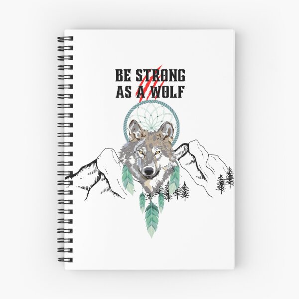 Item preview, Be strong as a wolf designed and sold by Rubi16.