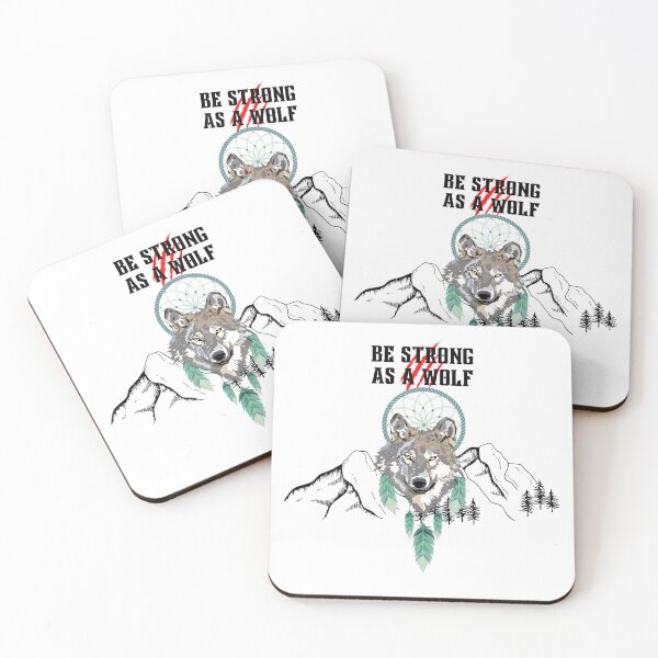 Item preview, Be strong as a wolf designed and sold by Rubi16.
