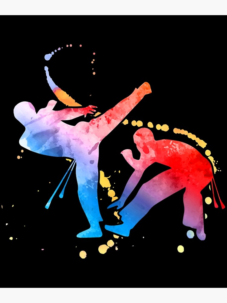 Disover Human Evolution Capoeira Dance Fight Capoeira Premium Matte Vertical Poster