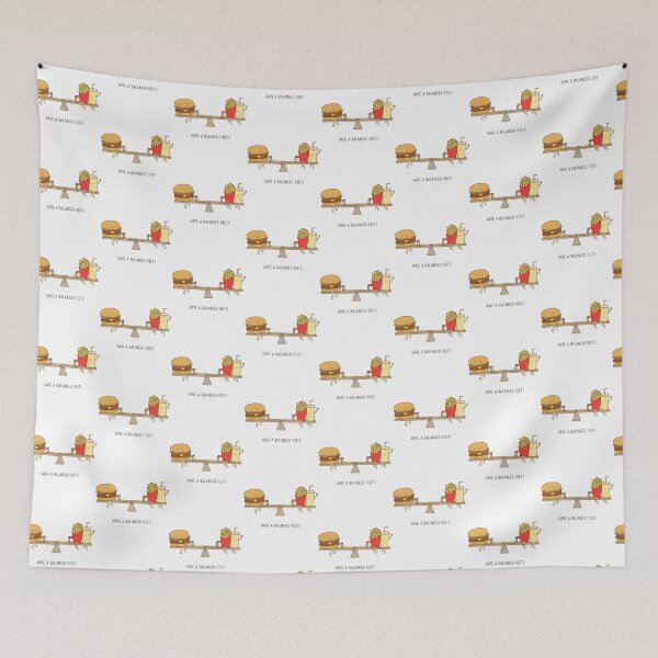 Item preview, balanced diet   designed and sold by Shopunderr.