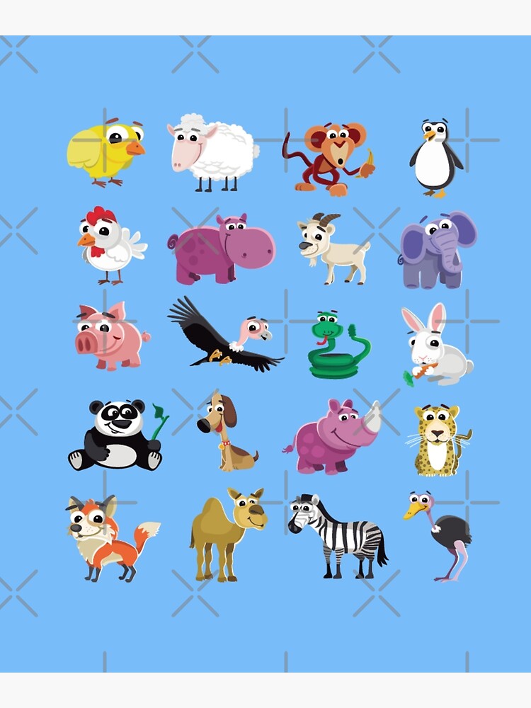 "Animal Lover Cartoon" Poster for Sale by LTMtee Redbubble