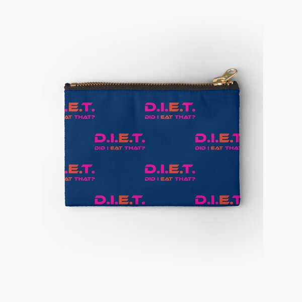Item preview, D.I.E.T. Did I Eat That (Pink, Red)   designed and sold by Shopunderr.