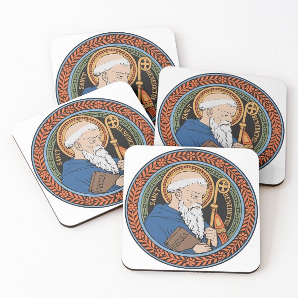 Item preview, St Benedict of Nursia. Catholic Saint.  designed and sold by oremus-store.