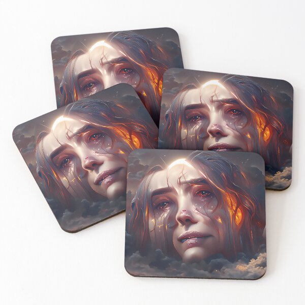 Item preview, Bipolar depression | AI art designed and sold by MichelangeloAI.