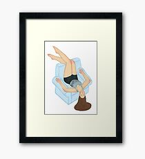 Hey Girl Framed Print