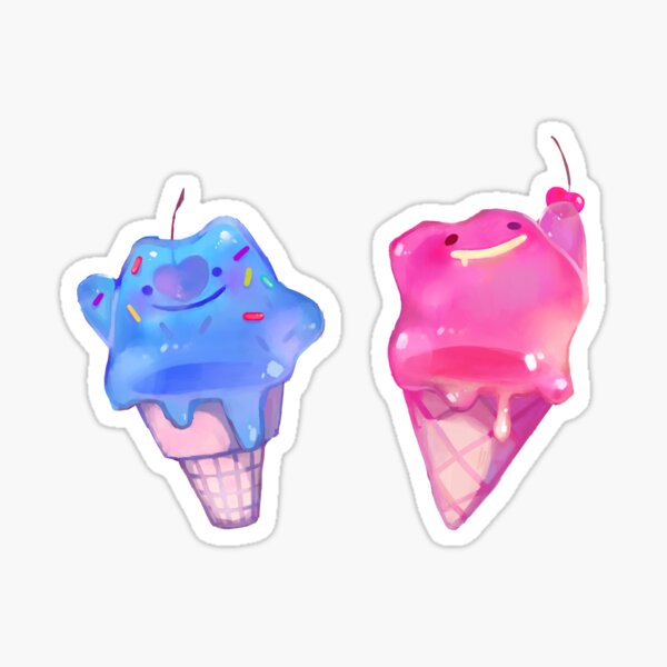 Ditto Ice cream Sticker