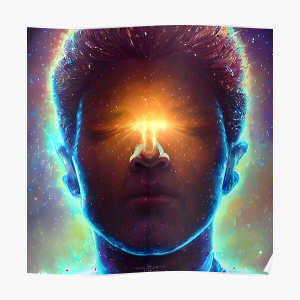 Spiritual cosmic awakening Poster