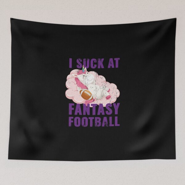 Item preview, I Suck At Fantasy Football Unicorn Fantasy Football Classic T-Shirt designed and sold by debbieeileenrzp.