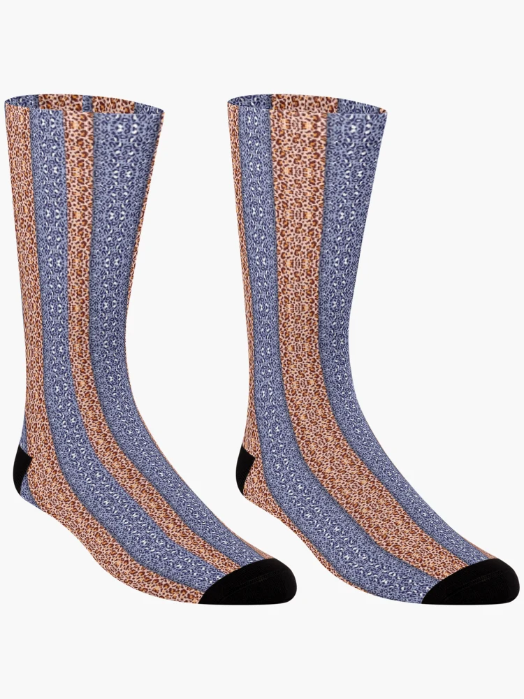 Thumbnail 3 of 5, Socks, Leopard Racing - Ethnic Pattern - Pattern Design designed and sold by designerpriti.