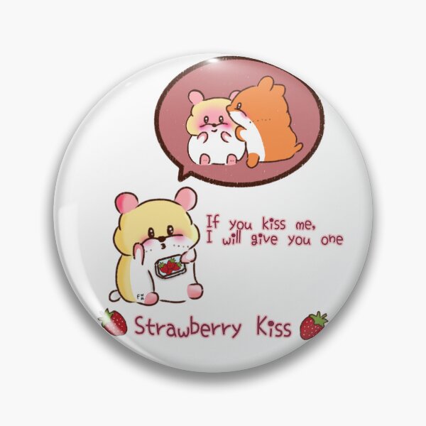 Item preview, Hamster | Hamster Lover - Strawberry Kiss v4 designed and sold by FennyWijayaMomo.