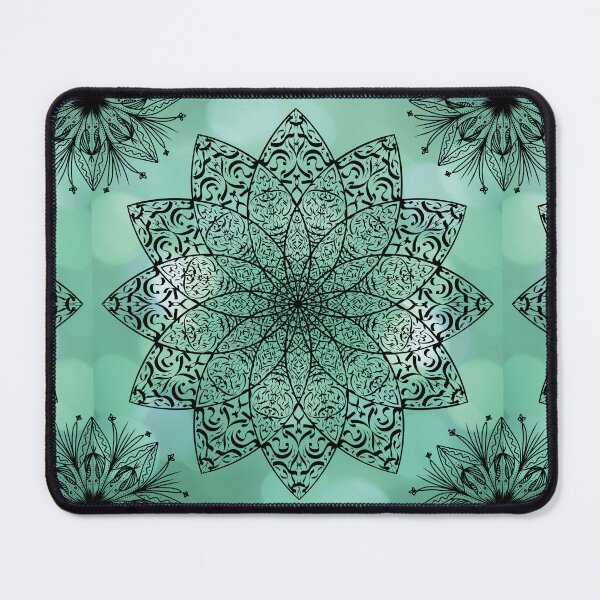 Item preview, Mandala, Magic, Pattern, Flower, Nature, Spring, Green, Cute pattern, Relaxing designed and sold by Ellecher23.