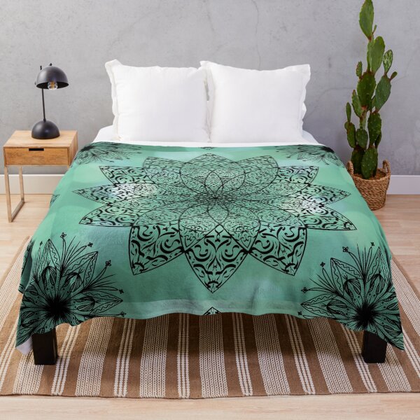 Item preview, Mandala, Magic, Pattern, Flower, Nature, Spring, Green, Cute pattern, Relaxing designed and sold by Ellecher23.