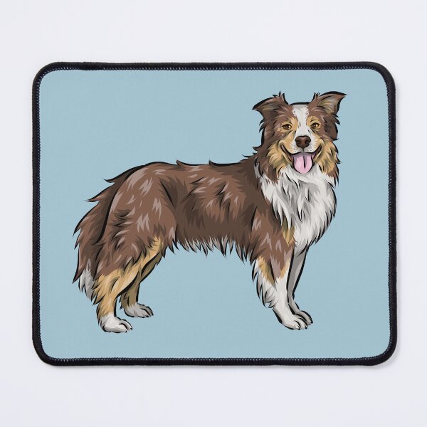 Item preview, Copy of Australian Shepherd Dog | Red tricolor | Cute Dog Art designed and sold by shirinsart.