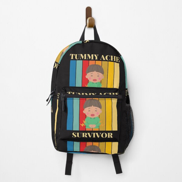 Item preview, Tummy Ache Survivor sticker, Funny Tummy Ache Sticker, Stomach Ache Sticker, I'm A Survivor Sticker, Waterproof Sticker, Vinyl Sticker designed and sold by slicksdesigns.