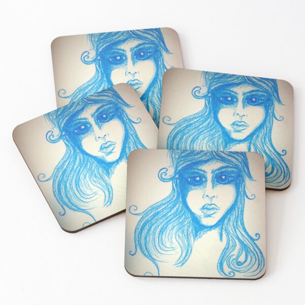 Item preview, Blue Girl designed and sold by Nalinne Jones.