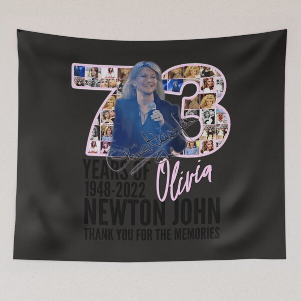 Item preview, Thank You For The Memories 1948-2022 Olivia Newton John designed and sold by Miriam Brayan.