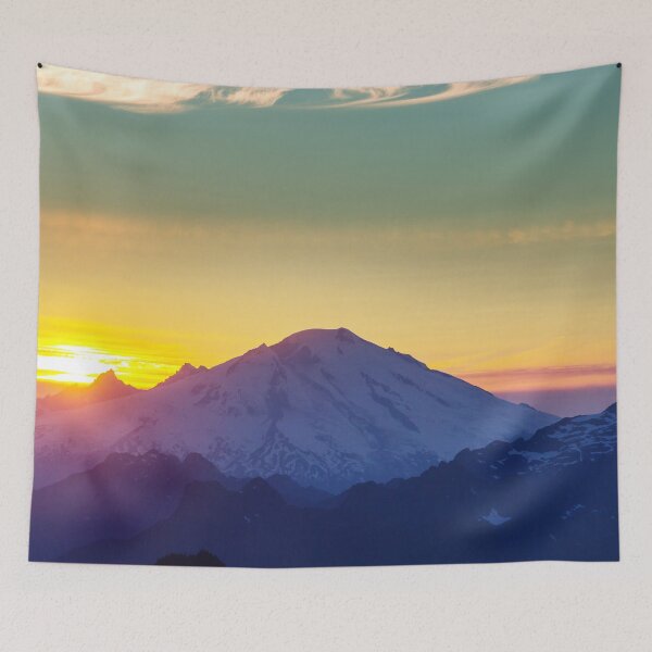 Item preview, Sunset Mountains In Washington designed and sold by PotluckPrints.