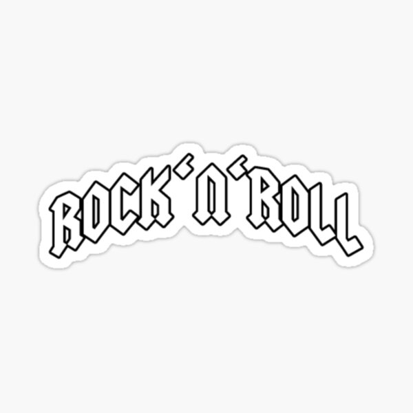 🥇 Vinilos y pegatinas música rock and roll 🥇