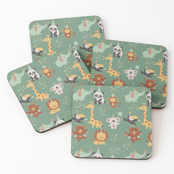 Item preview, Animals Jungle Party Pattern designed and sold by Inspirely.