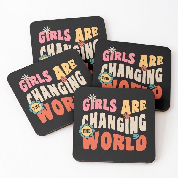 Item preview, Girls are changing the world Motivational Empowerment Woman designed and sold by Designer-Girl.