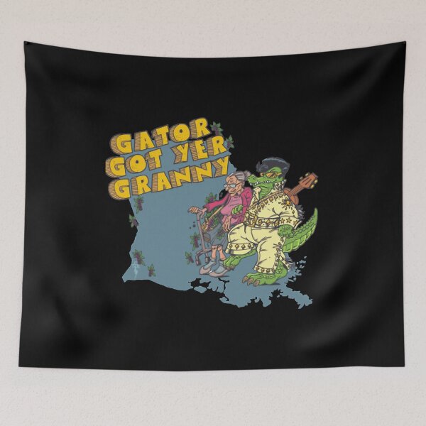 Item preview, Mens Funny Elvis Presley Elvis Gator Got Yer Granny Perfect Gift Cool designed and sold by RandiBusk.