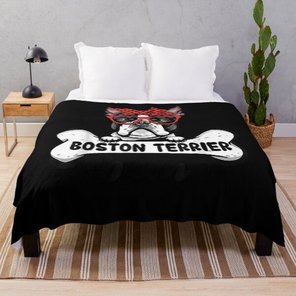 Artikelvorschau, Boston Terrier Mama Shirt Hundeknochen Muttertag Hundemamma T-Shirt entworfen und verkauft von GREHERNANDE.