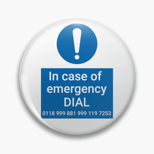 Item preview, In case of Emergency call 0118 999 8819991197253 designed and sold by Meta Cortex.