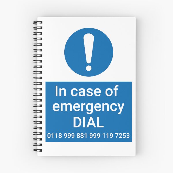 Item preview, In case of Emergency call 0118 999 8819991197253 designed and sold by Meta Cortex.
