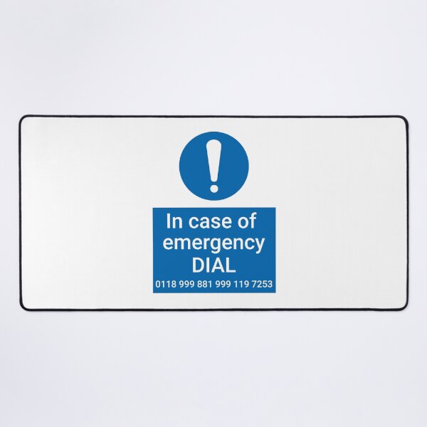 Item preview, In case of Emergency call 0118 999 8819991197253 designed and sold by Meta Cortex.