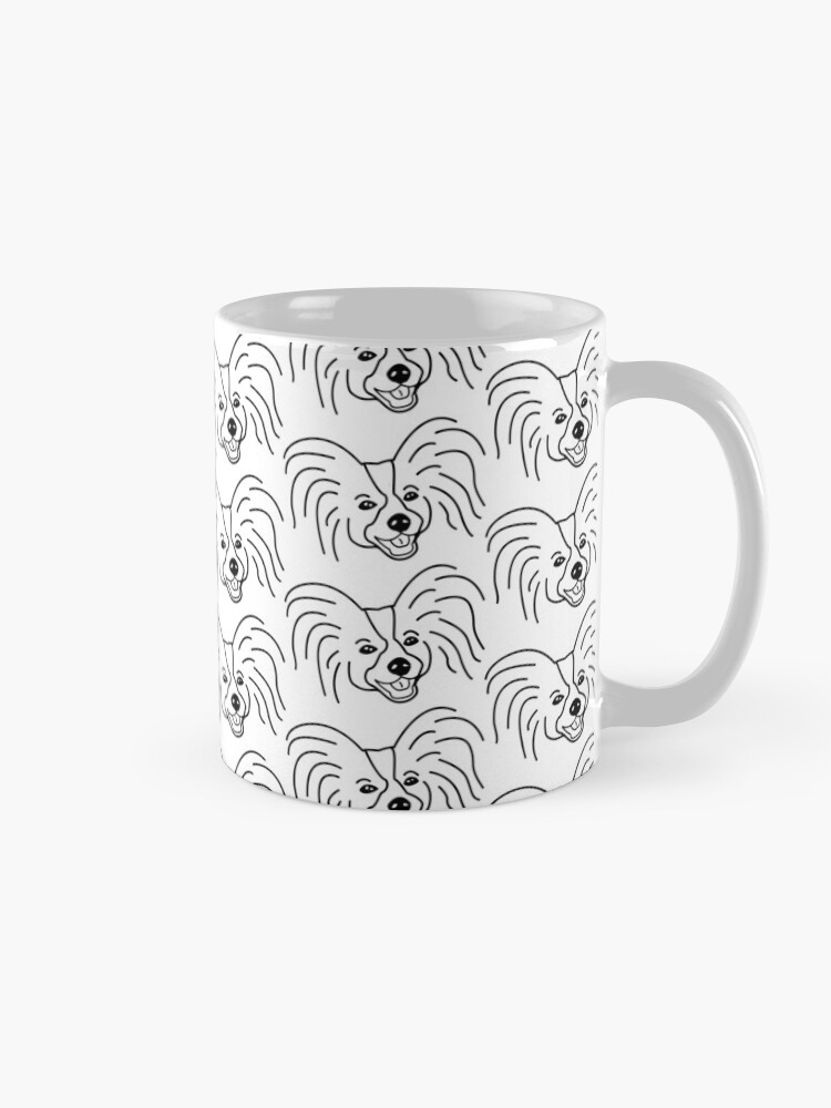 Thumbnail 5 von 6, Kaffeebecher, papillon designt und verkauft von dog-shirt.