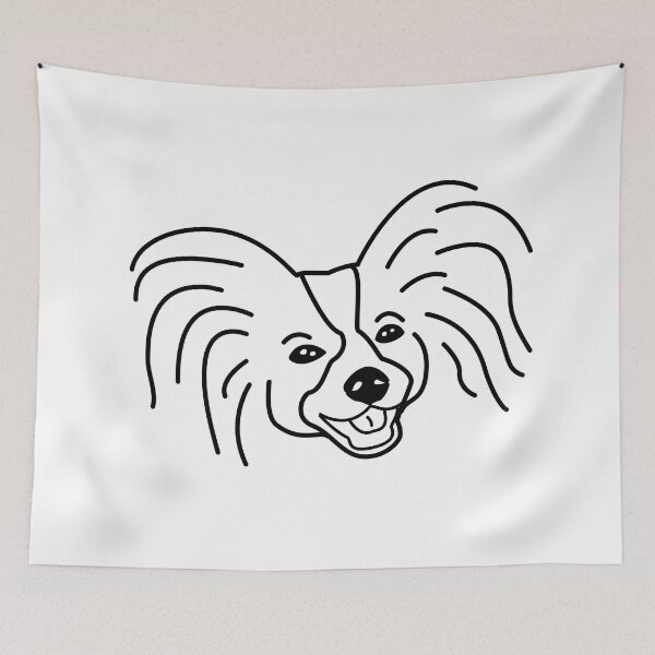 Item preview, papillon designed and sold by dog-shirt.