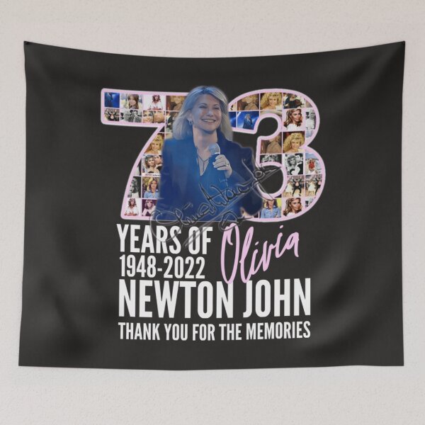 Item preview, Thank You For The Memories Olivia Newton John designed and sold by Miriam Brayan.
