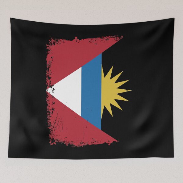Item preview, Antigua _ Barbuda Flag Distressed designed and sold by rafaeltto.