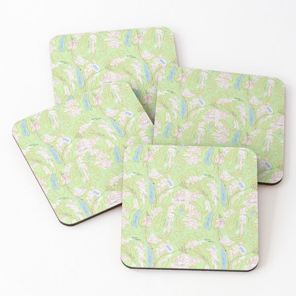 Item preview, Topo Map Repeating Pattern designed and sold by Remy-and-Clyde.