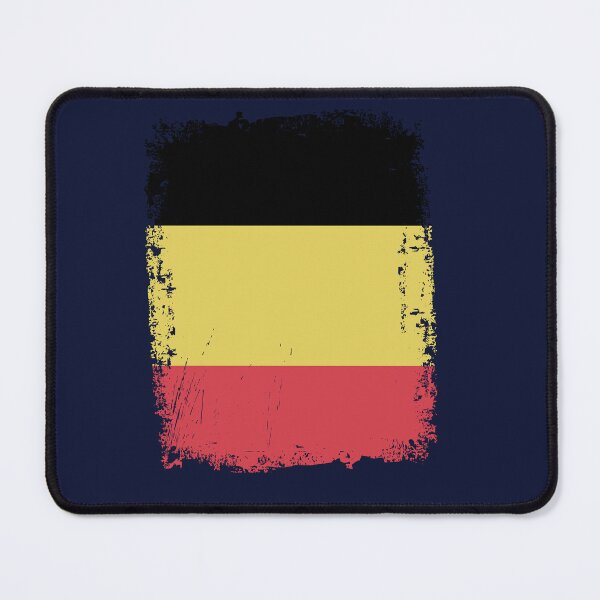 Item preview, Belgium Flag Distressed designed and sold by rafaeltto.