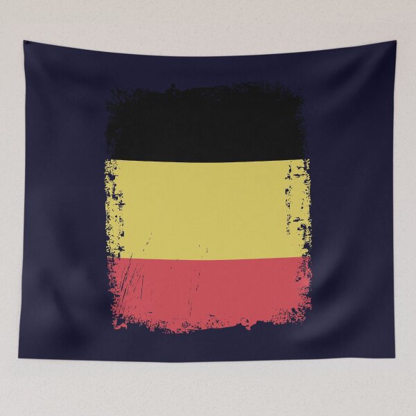 Artikelvorschau, Belgium Flag Distressed entworfen und verkauft von rafaeltto.