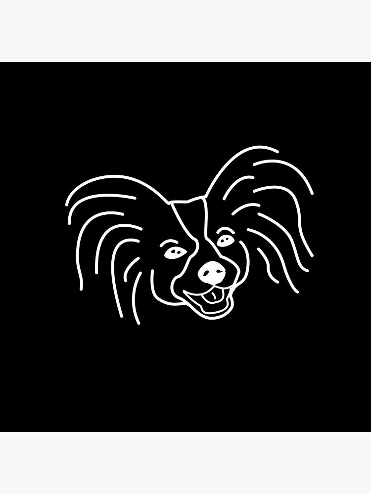 Thumbnail 4 von 4, Kissen, papillon designt und verkauft von dog-shirt.