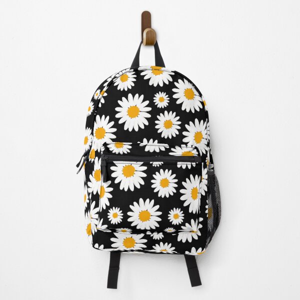 Item preview, Retro Aesthetic Sage Black Daisy Floral Pattern designed and sold by SeemDev786.