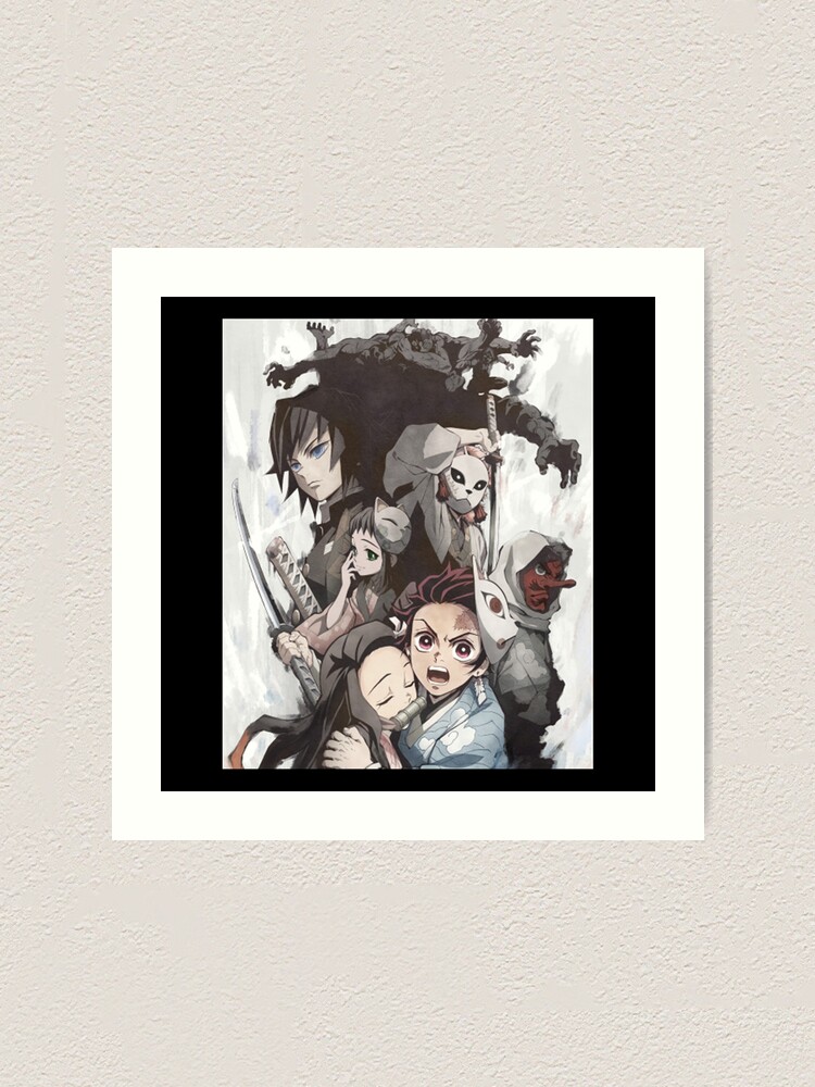 "Kimetsu no Yaiba Cool Artwork DS Kimetsu No Yaiba" Art Print for Sale ...