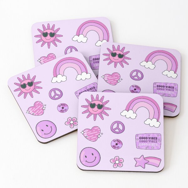 Item preview, GOOD VIBES Pack Hippie Morado designed and sold by everything4eva.
