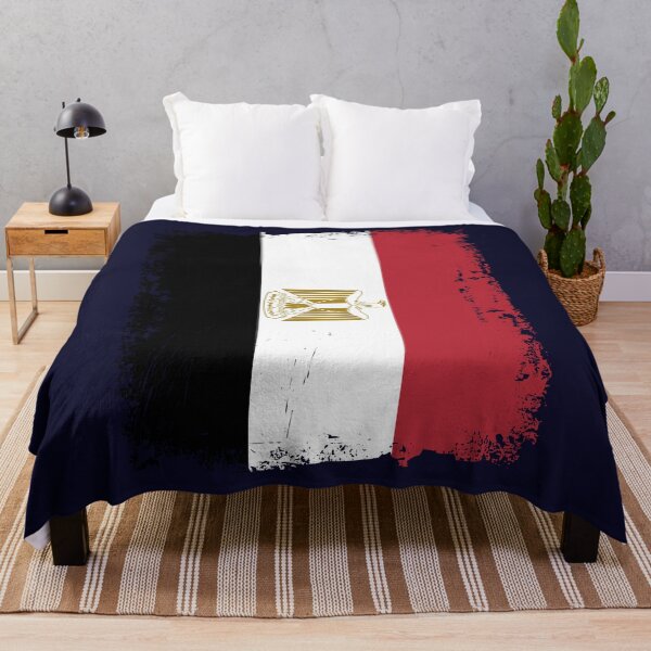 Aperçu de l'œuvre Egypt Flag Distressed créée et vendue par rafaeltto.