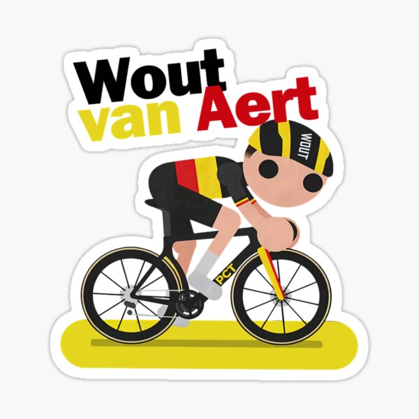 Wout Van Aert VTT - Cycling - Sticker