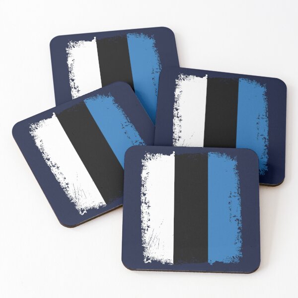 Item preview, Estonia Flag Distressed designed and sold by rafaeltto.