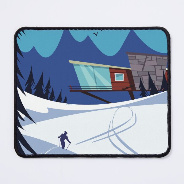 Item preview, Les Alpes poster designed and sold by Gary Godel.
