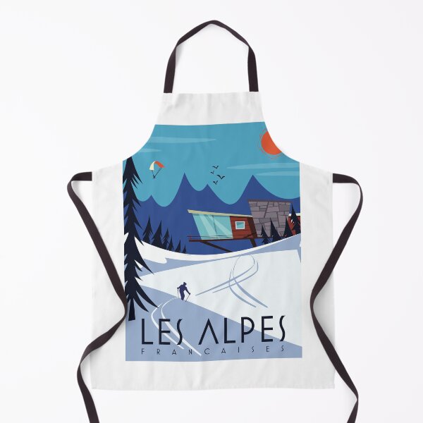 Item preview, Les Alpes poster designed and sold by GAGodel.