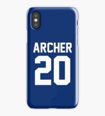 Newland Archer "20" Jersey iPhone Case/Skin