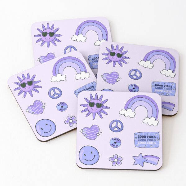 Item preview, Pack Hippie Violeta GOOD VIBES designed and sold by everything4eva.