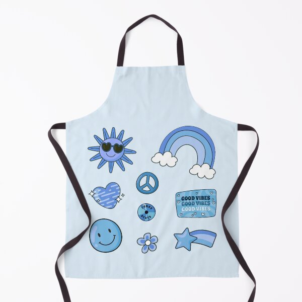 Aperçu de l'œuvre GOOD VIBES Pack Hippie Bleu créée et vendue par everything4eva.