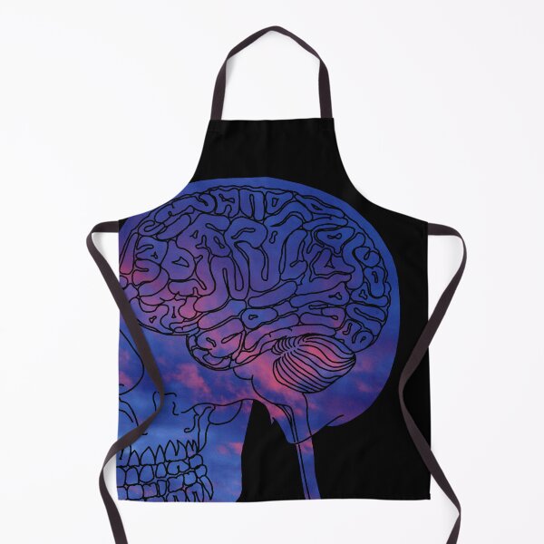 Item preview, Dark Red Blue Sky Brain Damage designed and sold by createVisions.