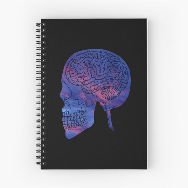 Item preview, Dark Red Blue Sky Brain Damage designed and sold by createVisions.
